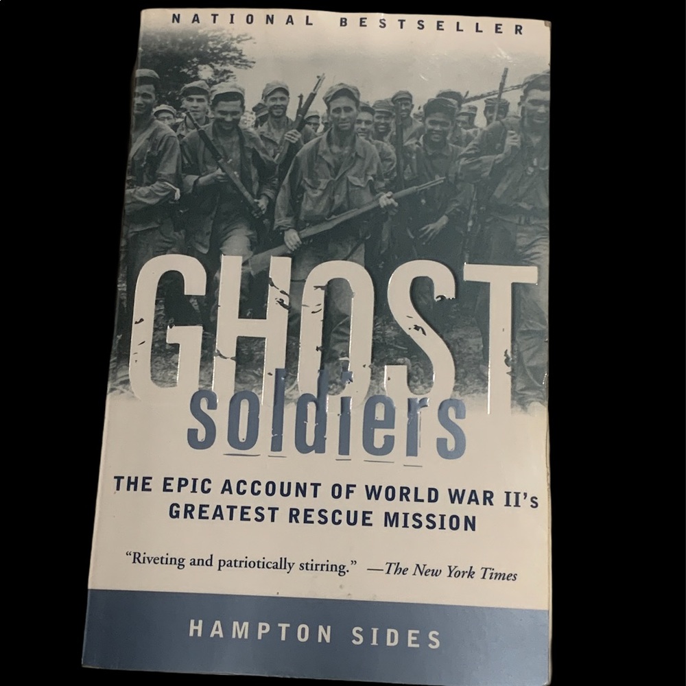 4/$20 Military Book Ghost Soldiers BESTSELLER